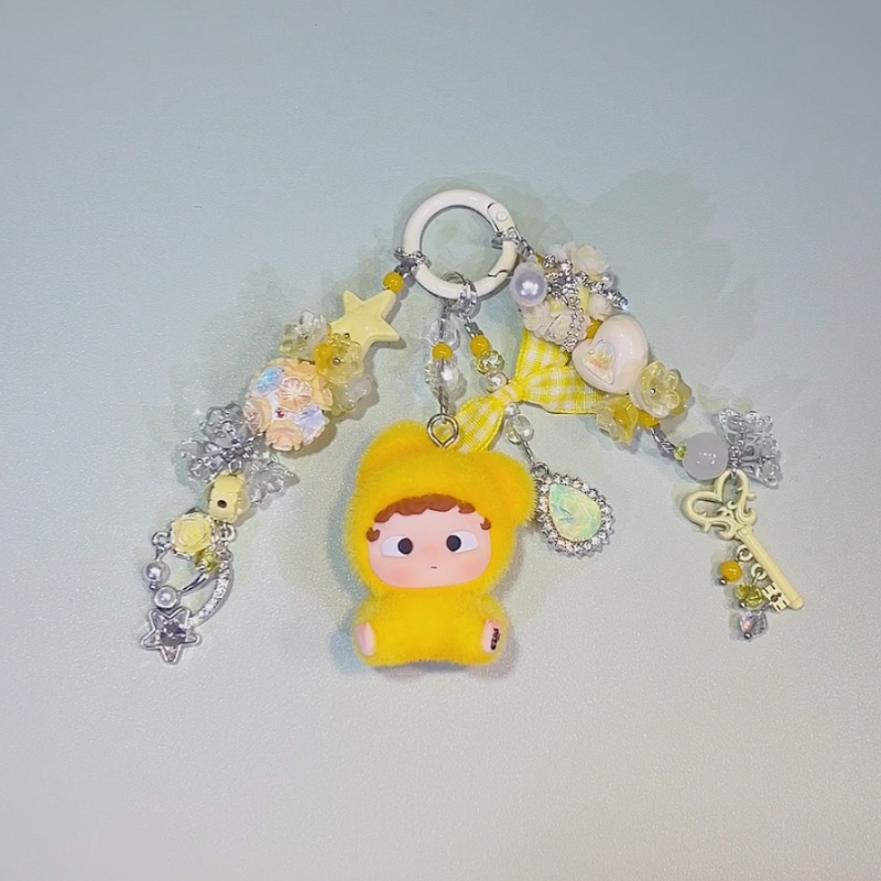 Ozai Yellow DIY Key & Phone & Bag Charms