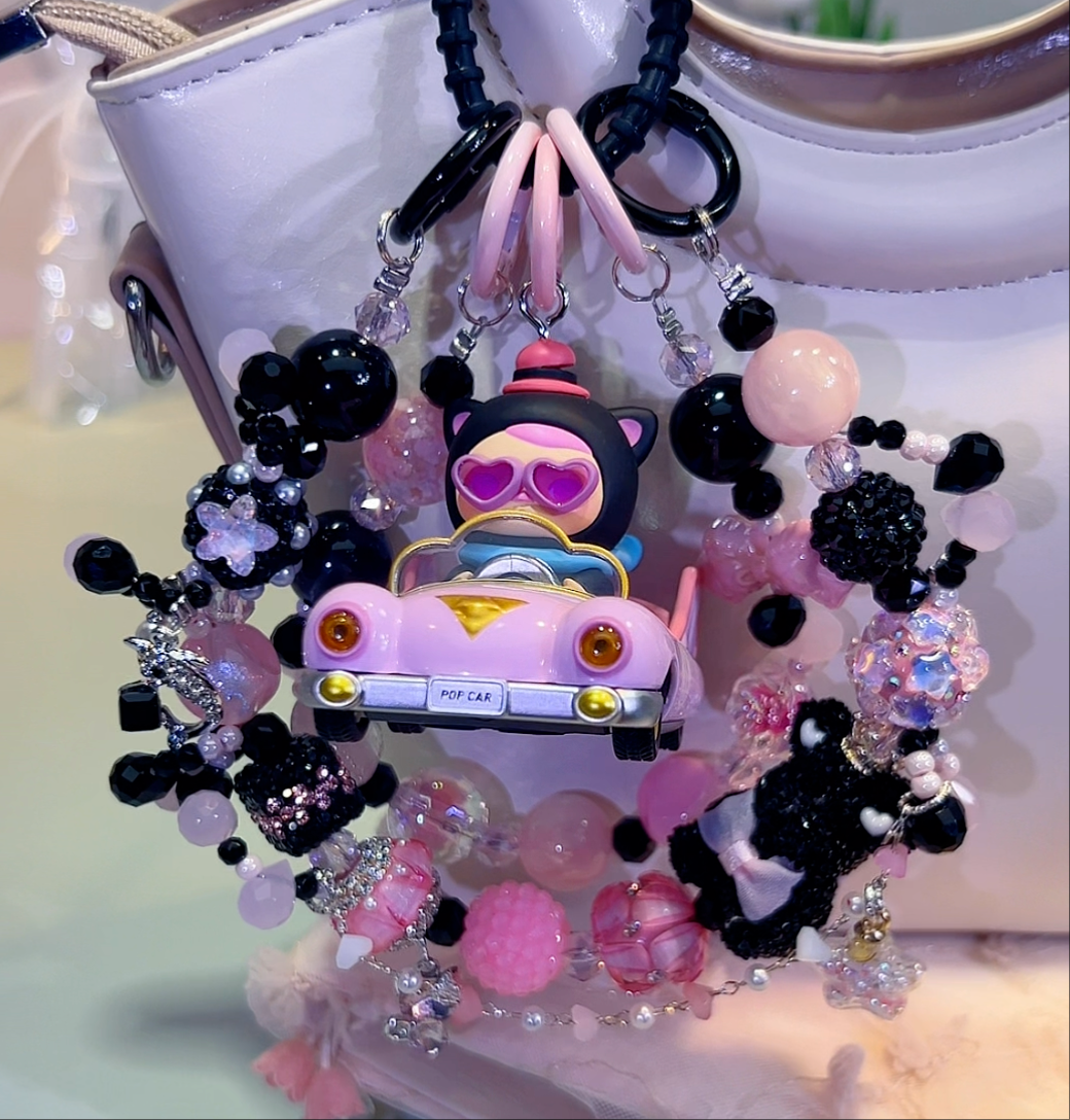 Pucky Pink Dream DIY Bag and Car Charms