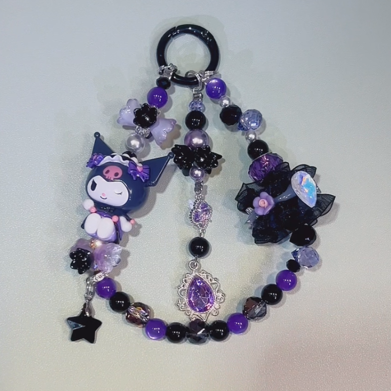 Kuromi Wink Eyes DIY Key & Phone & Bag Charms
