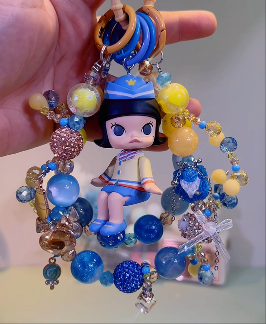 Molly Stewardess DIY Bag and Car Charms