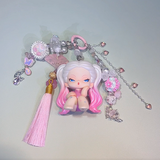 DodoNami Pink Star DIY Key & Phone & Bag Charms