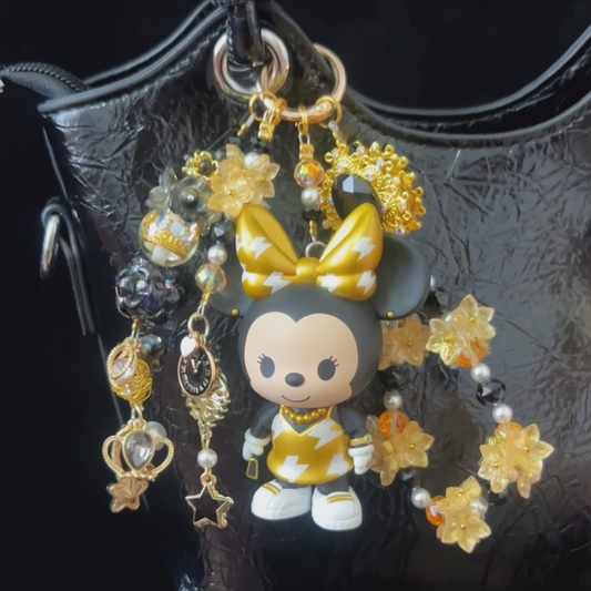 Minnie Rock Minnie DIY Key & Phone & Bag Charms