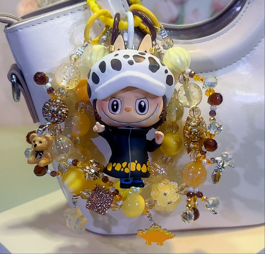 Labubu Trafalgar Law DIY Bag and Car Charms