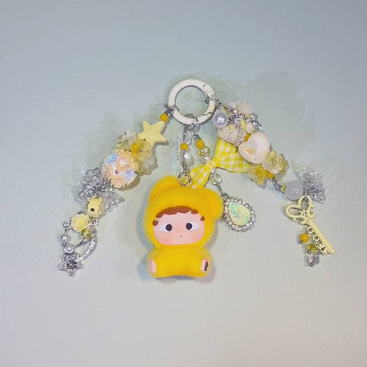 Ozai Yellow DIY Key & Phone & Bag Charms
