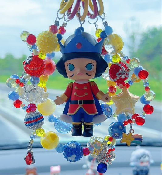 Molly Nutcracker King Blue DIY Bag and Car Charms