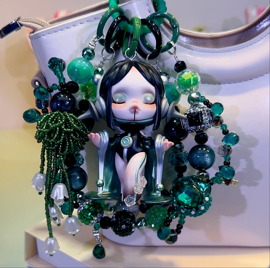 Skullpanda Serenity DIY Bag and Car Charms