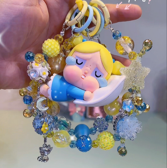 Crybaby Bedtime Bubbles DIY Bag and Car Charms