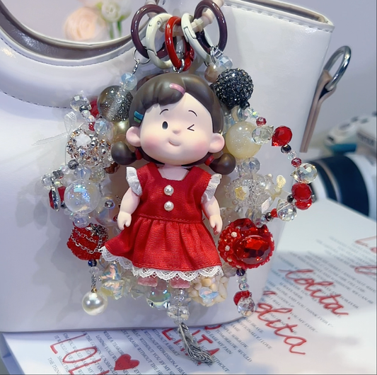 XiaoHuaJuan Cherry Cracker DIY Bag and Car Charms