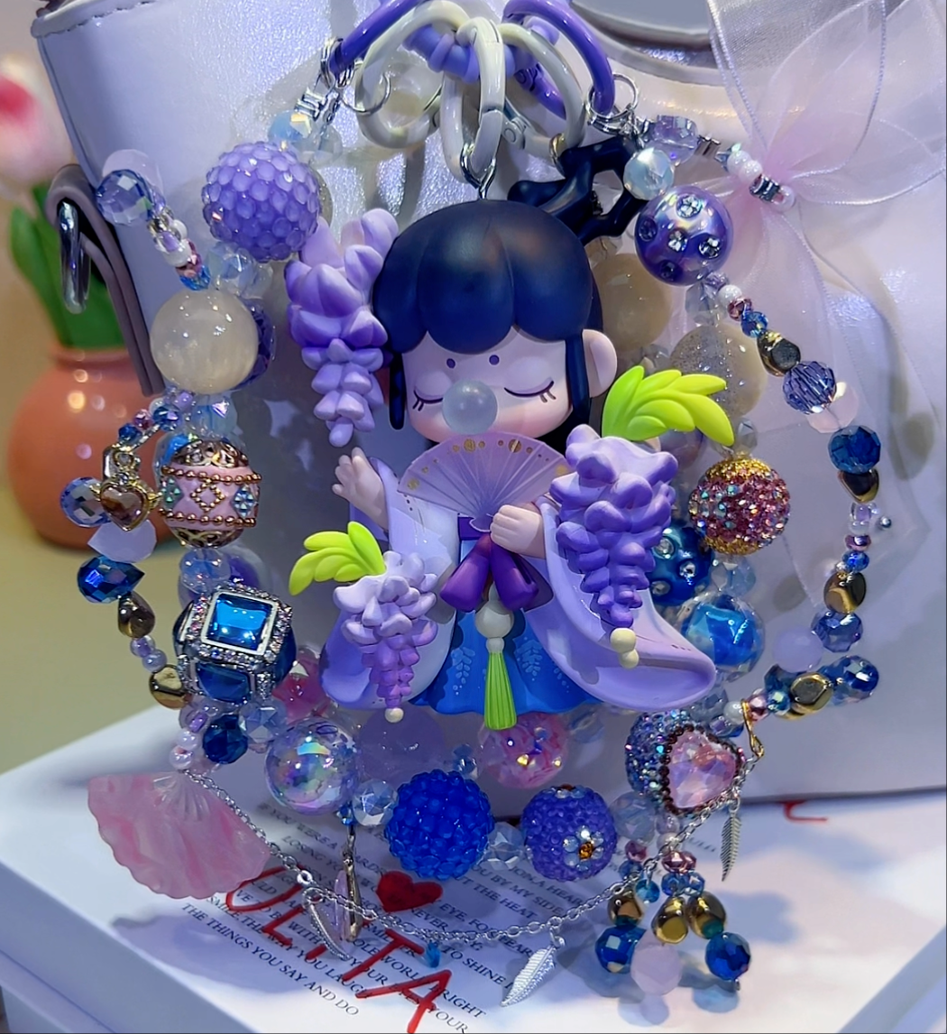 Nanci Wisteria DIY Bag and Car Charms