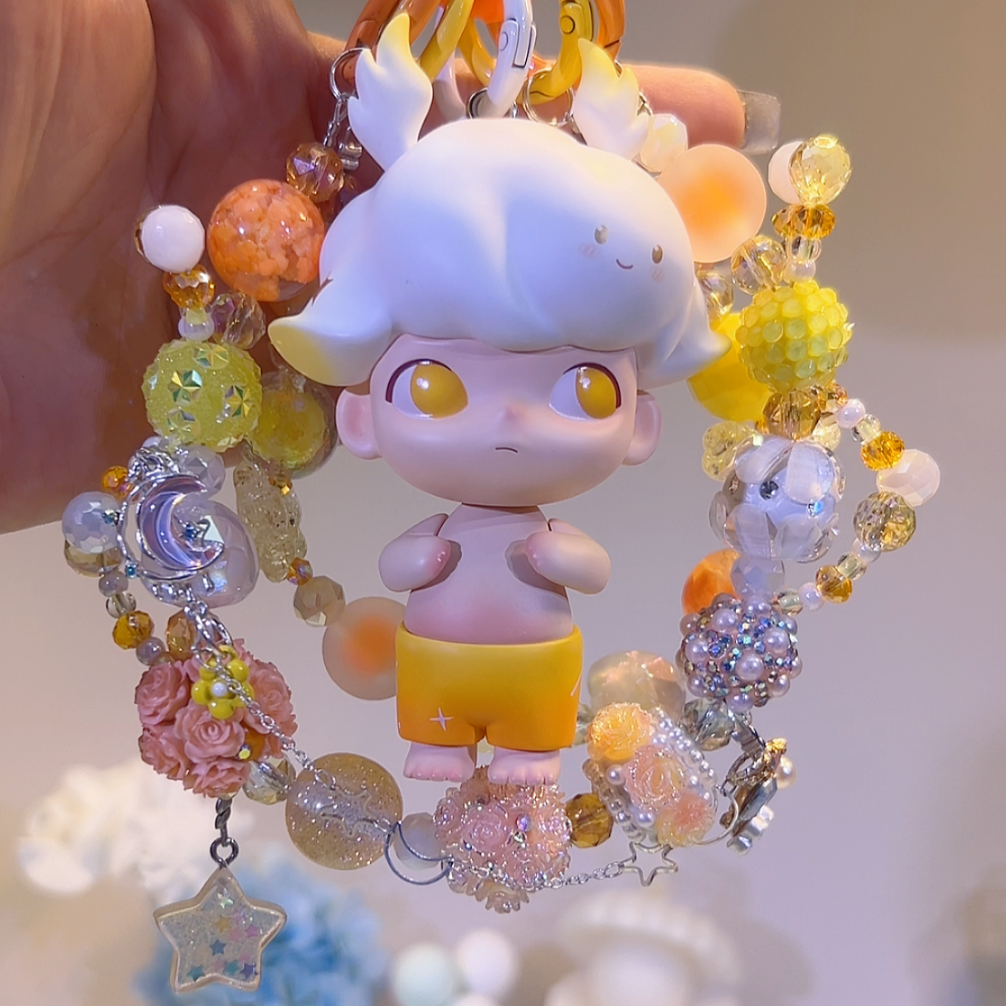 Dimoo Angel DIY Bag and Car Charms