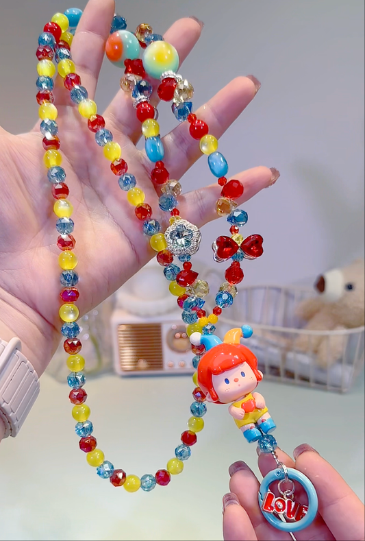 Fujiya Happy Lanyard DIY Key & Phone & Bag Charms