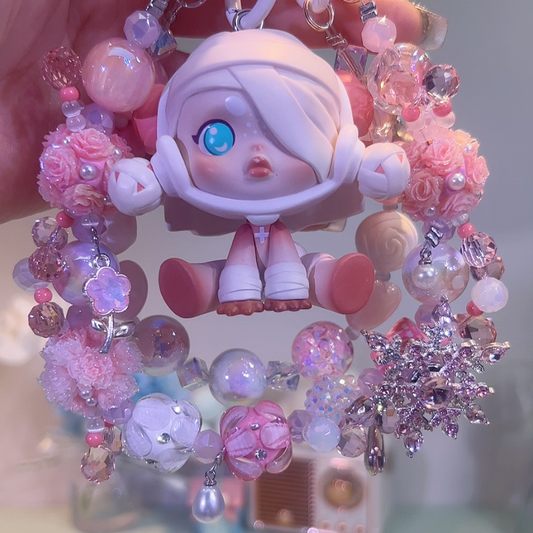 Skullpanda Baby Zombie DIY Bag and Car Charms