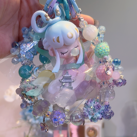 Nanci I rise and dance，with my shadow I play DIY Bag and Car Charms