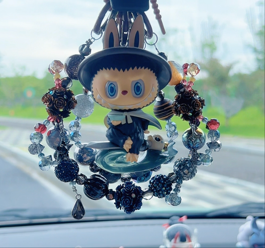 Labubu Wandering Swordsman DIY Bag and Car Charms