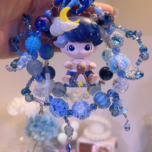 Dimoo Moonlight Explorer DIY Bag and Car Charms