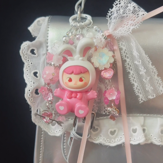 Cimmy Kind-Hearted Bunny DIY Key & Phone & Bag Charms