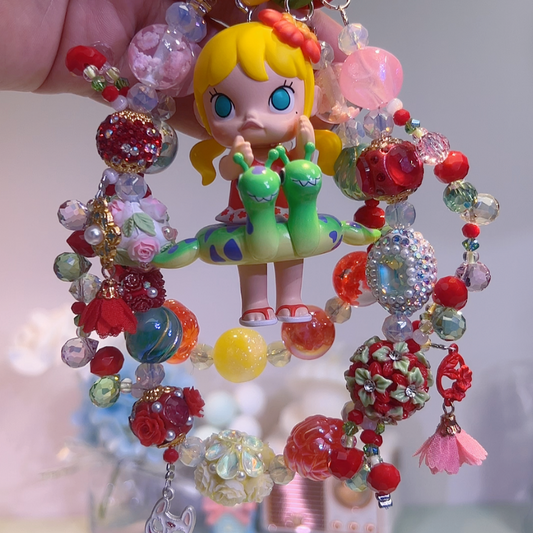 Molly The Three of Us Playing DIY Bag and Car Charms