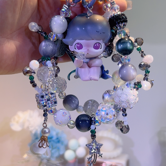 Dimoo Exhale Like An Orchid DIY Bag and Car Charms
