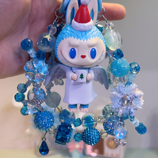 Labubu Angel DIY Bag and Car Charms