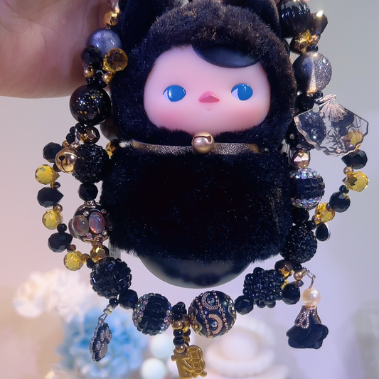 Pucky Black Cat DIY Bag and Car Charms