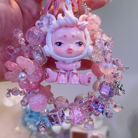 Skullpanda Customized Doll DIY Bag and Car Charms