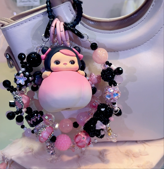 Pucky Longevity Peach DIY Bag and Car Charms