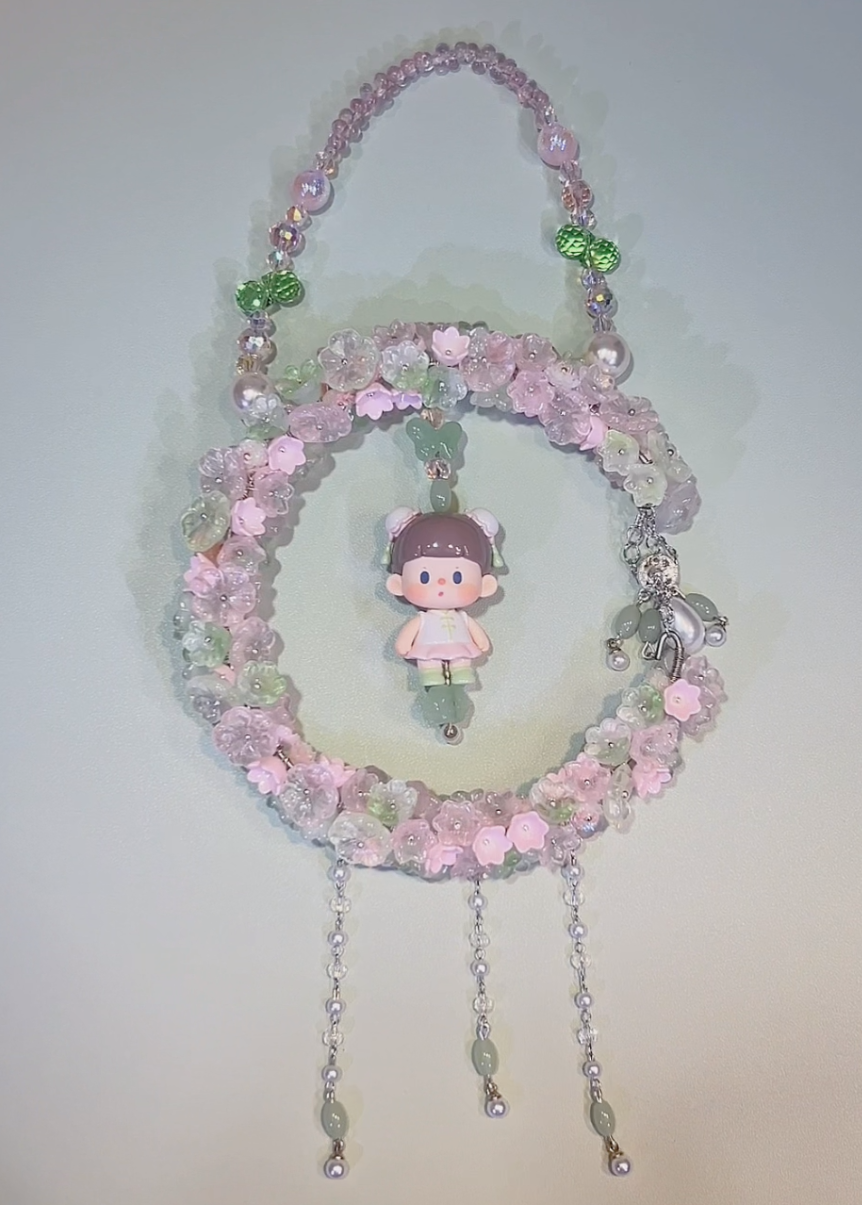 Fujiya Lotus DIY Key & Phone & Bag Charms