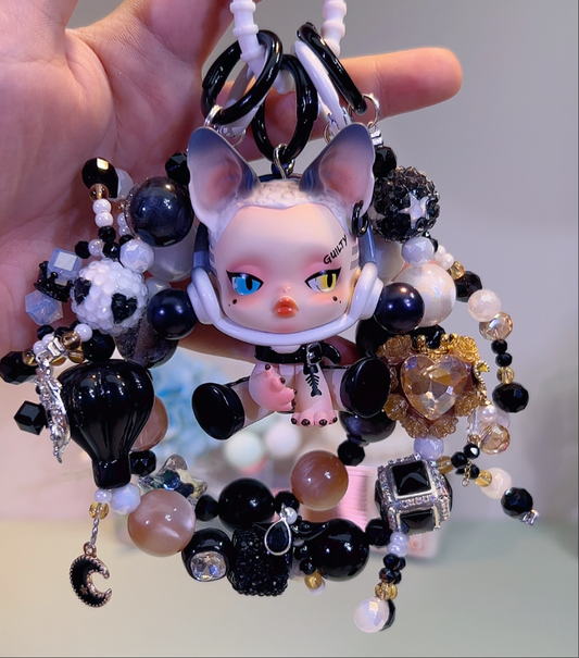 Skullpanda The Feline DIY Bag and Car Charms