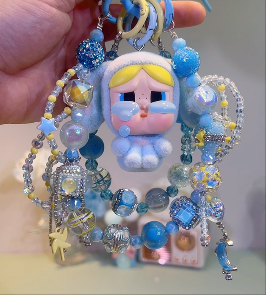 Crybaby Bunny Bubbles DIY Bag and Car Charms