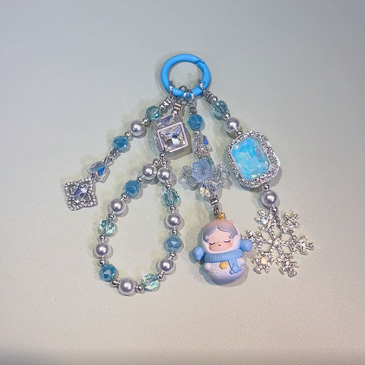 SkullPanda Snow Angel DIY Key & Phone & Bag Charms