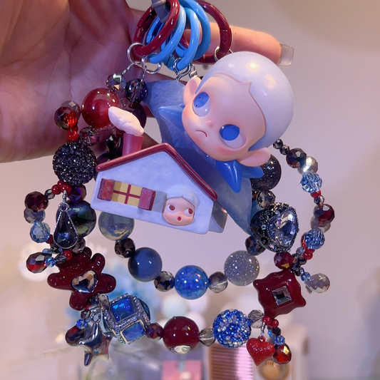 Zsiga Bird Above The Rooftop DIY Bag and Car Charms
