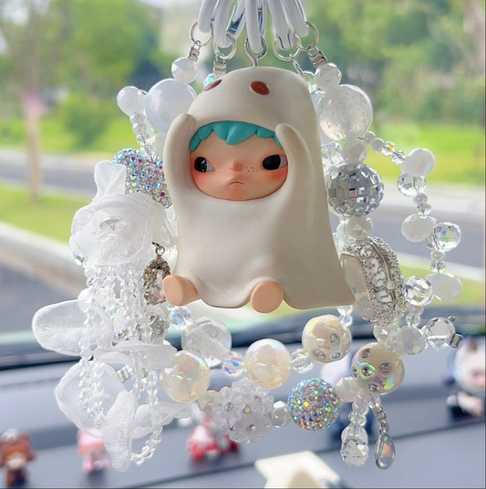 Hirono The Ghost Bag and Car Charms