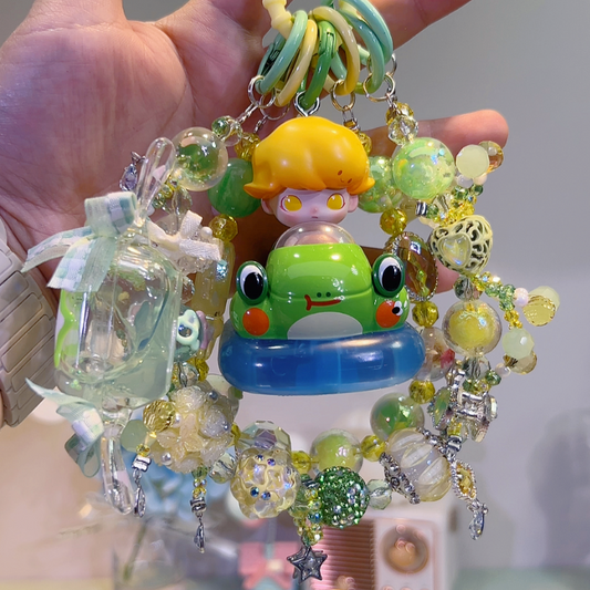 Dimoo Bumper Car DIY Bag and Car Charms