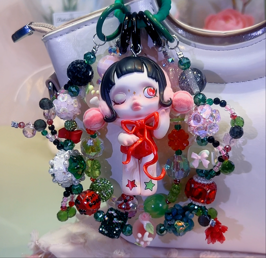 Skullpanda Getting Dressed DIY Bag and Car Charms