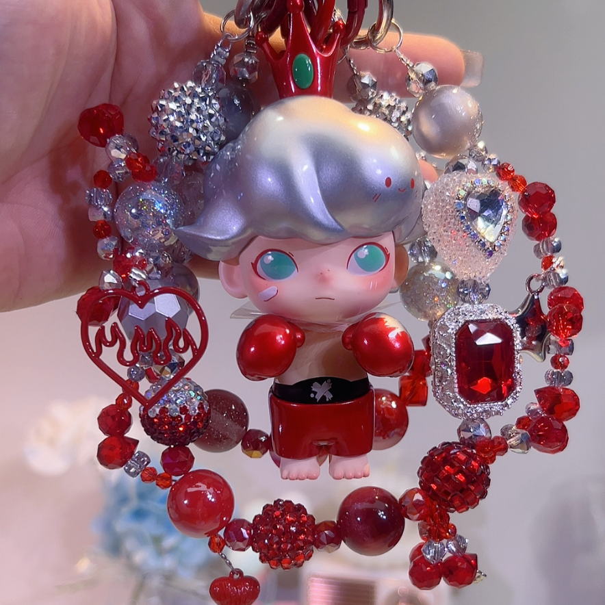 Dimoo Rocky King DIY Bag and Car Charms