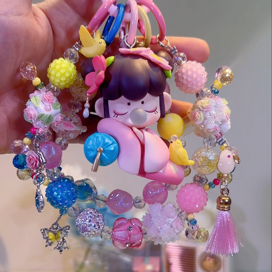 Nanci Sleep in loving spring DIY Bag and Car Charms
