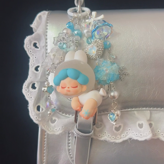 Wendy Winter Bunny DIY Key & Phone & Bag Charms