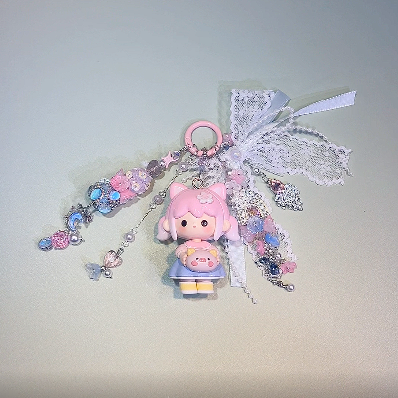 UU Sakura Piggy DIY Key & Phone & Bag Charms