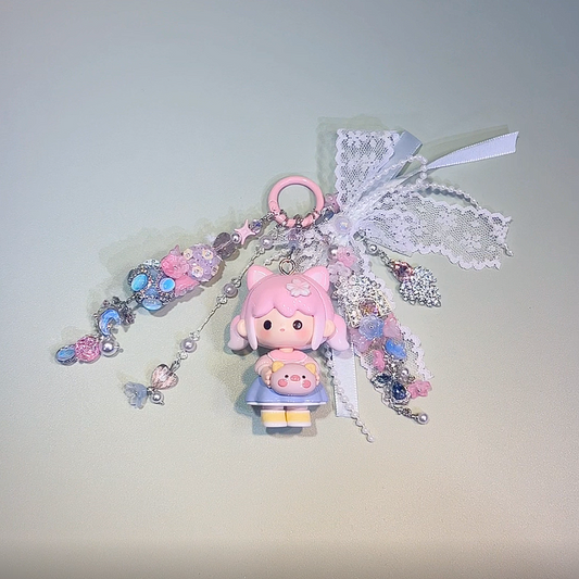 UU Sakura Piggy DIY Key & Phone & Bag Charms