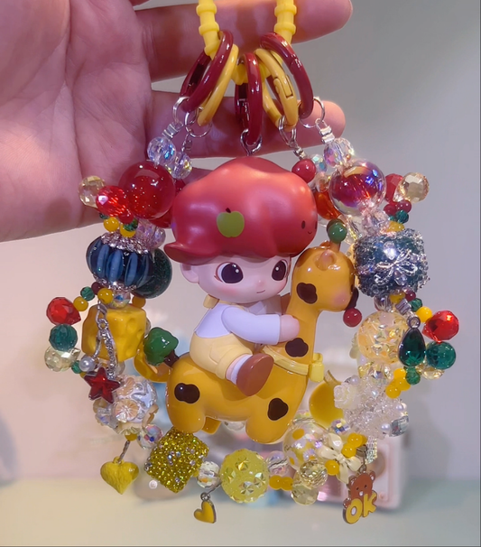 Dimoo Foodie Giraffe DIY Bag and Car Charms