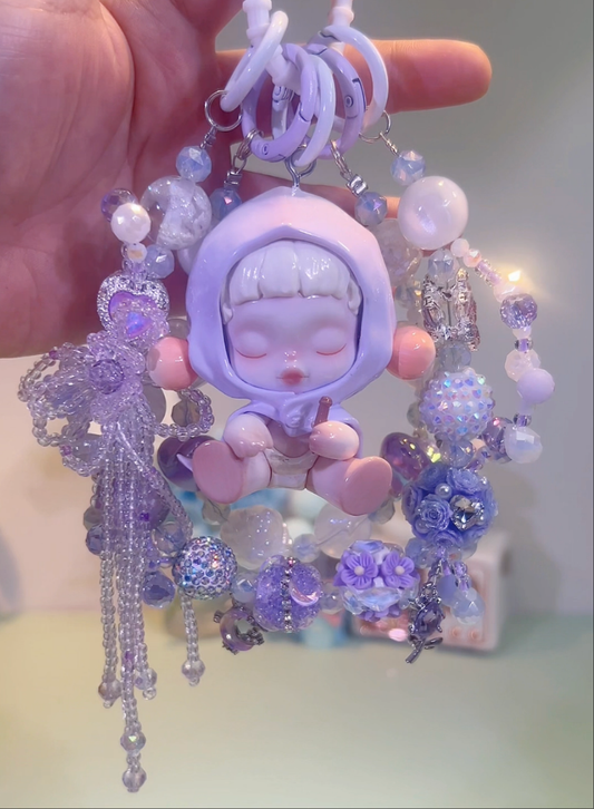 Skullpanda Doodling DIY Bag and Car Charms