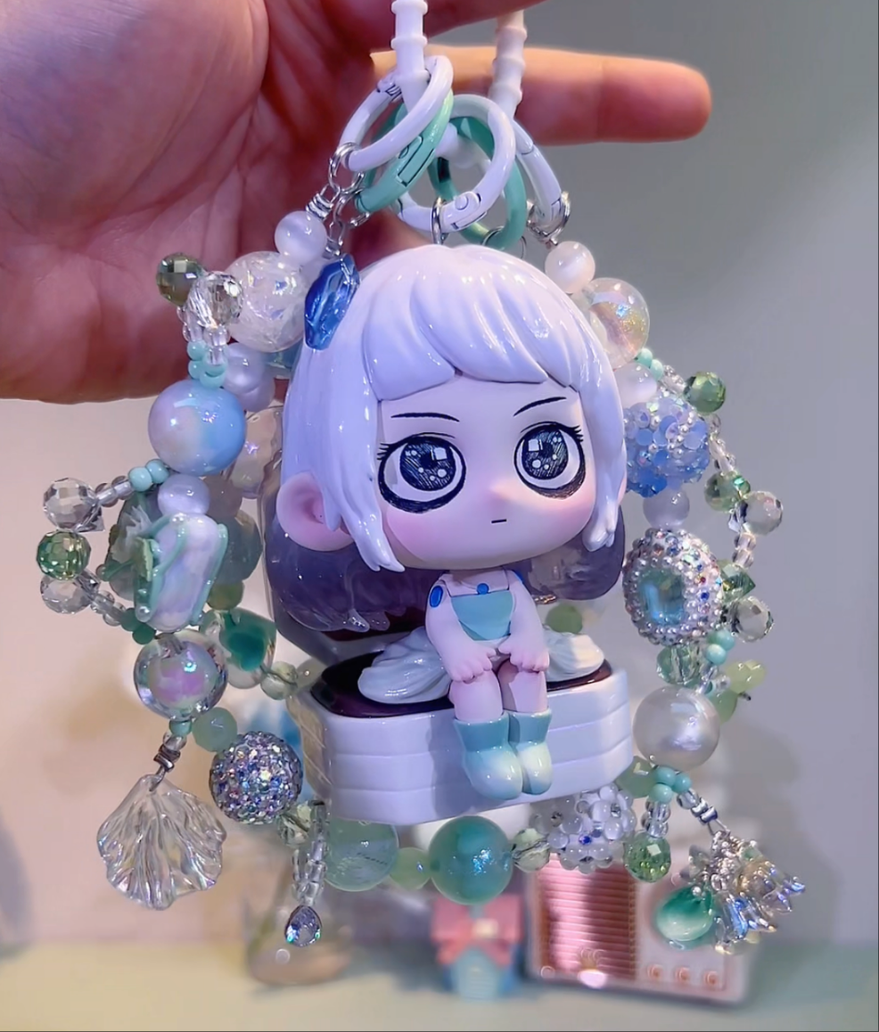 Kiki Crystal DIY Bag and Car Charms