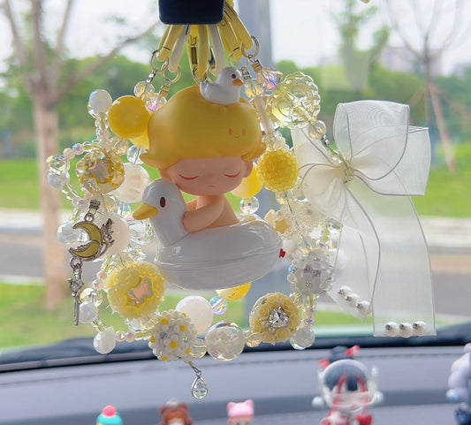 Dimoo Duck Caption DIY Bag and Car charms