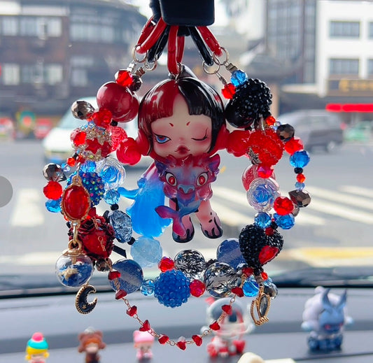 Skullpanda Blessing Spirit Loong DIY Bag and Car charms